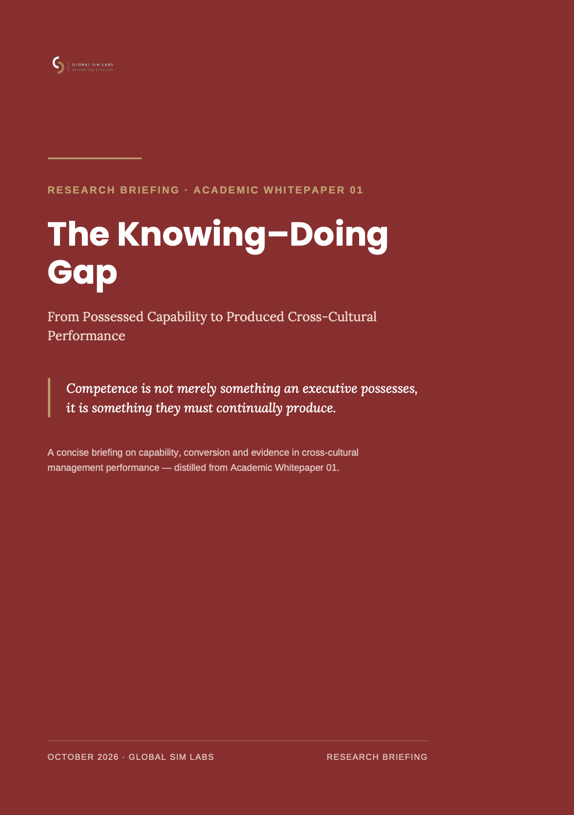 The KDG Cover